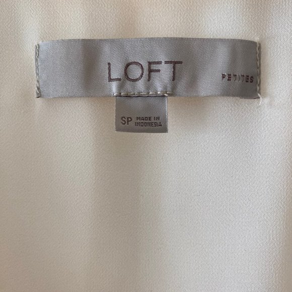 Loft Covered Button Strappy Cami - Picture 3 of 5